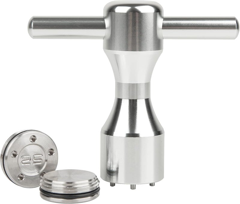 FoFoFo Golf Putter Weights Compatible with Scotty Cameron 2pcs 5g/10g/15g/20g/25g/30g/35g/40g/45g with Wrench Kit Set Compatible with Titleist Scotty Cameron Putter Newport Silver - Image 1